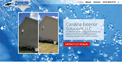Desktop Screenshot of carolinaexteriorsolutions.com